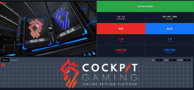 Cockpit Gaming International Betting Kiosk